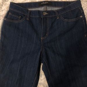 Nine West dark skinny leg jeans